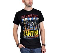 Cantina Band T-Shirt schwarz Star Wars Herren Fun Shirt Mos Eisley Baumw schwarz - S