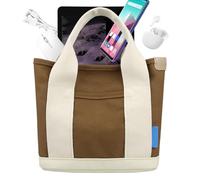 Canvas Umhängetasche | Großraum Tasche Mit Verstellbarem Trager Und Mehreren Fächern,Umhängetasche | Für Freunde Erwachsene Männer Frauen Kurzreisen Reisen Dating Treffen Pendeln Herbst Winter