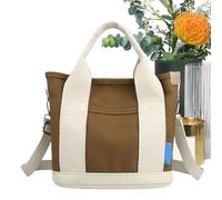 Canvas Umhängetasche - Handtasche Mit Großem Fassungsvermögen Und Verstellbarem Trageriemen | Umhängetasche | Für Freunde Erwachsene Männer Frauen Kurzreisen Reisen Dating Treffen Pendeln Herbst Winte