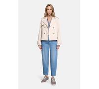 Canvasjacke BETTY BARCLAY "Damen langarm", Damen, Gr. 40, beige (grau), Obermaterial: 100% Polyester. Futter: 54% Viskose, 46% Polyester, gerade, Jacken (25410057-40) grau