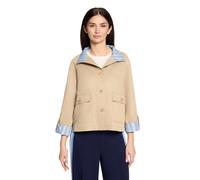 Canvasjacke CARTOON "Damen mit aufgesetzten Taschen", Damen, Gr. 46, beige, Obermaterial: 53% Baumwolle, 47% Polyester, A-Linie, Raglanärmel, Jacken (90735127-46) beige