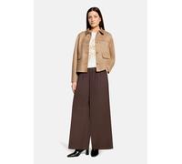Canvasjacke CARTOON "Damen mit Eingrifftaschen", Damen, Gr. 42, beige (braun), Obermaterial: 90% Polyester, 10% Elasthan, lässig geschnitten, Jacken (25140554-42) braun