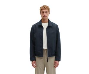 Canvasjacke MARC O'POLO "DFB Travel Collection", Herren, Gr. M, deep night blau, Web, Obermaterial: 75% Baumwolle, 25% Polyamid, normal normal, Manschette mit Druckknopf, Jacken, aus wasserabweisendem