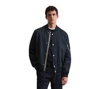 Canvasjacke MARC O'POLO "DFB Travel Collection", Herren, Gr. XXL, blau (deep night blau), Web, Obermaterial: 78% Polyester, 22% Baumwolle. Futter: 100% Polyester, regular fit, Rippbündchen, Jacken, au