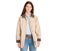 Canvasjacke TIMBERLAND "WENHAM Waterproof Barn Coat", Damen, Gr. L, safari, Obermaterial: 72% Baumwolle, 28% Nylon, Jacken, sportlicher Stil, für Erwachsene konzipiert (31246568-L) safari