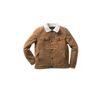 §Canvasjacke West Coast Choppers Sherpa Gefüttert Braun§