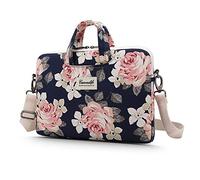 Canvaslife Aktentasche einen 15-16-Zoll-Laptop - Marineblau Rosa