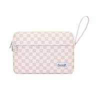 Canvaslife Laptop-Schutzhülle mit Tasche für MacBook Pro 14 Zoll und 14-14,5 Zoll HP, Lenovo, Dell, Asus, Acer Notebook-Computer (Neutral Checker)