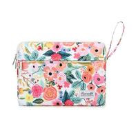 Canvaslife Laptop-Schutzhülle mit Tasche für MacBook Pro 14 Zoll und 14-14,5 Zoll HP, Lenovo, Dell, Asus, Acer Notebook Computer (New Garden Roses)