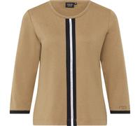 CANYON Damen Shirt T-Shirt 3/4 Arm 44 camel-black-white