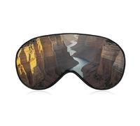 Canyon at Sunset Augenmaske für Damen & Herren, atmungsaktive & verstellbare Augenabdeckung, ultraweiche Schlafmaske, leichte Reise-Augenbinde für Flugzeug, Nickerchen, Nachtschlaf