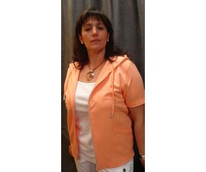 Canyon Women Sports Jacke mit Kapuze- apricot (44)