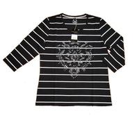 Canyon Women Sports Ringel-T-Shirt 3/4 Arm (40)