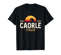 Caorle Italia | Caorle Veneto Italien Retro Wave T-Shirt