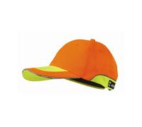 elysee Rune Warnschutz Cap orange/gelb