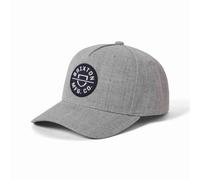 Cap BRIXTON - Crest C Mp Snapback Light Heather Grey/Light Heath (LHGLH) Größe: OS
