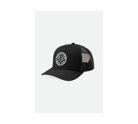 Cap BRIXTON - Crest X Mp Mesh Cap Black Black (BKBLK) Größe: OS