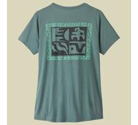 Patagonia - Women's Cap Cool Daily Shirt Mother Rays - Funktionsshirt, Gr. XL, türkis (BlueSage/LightBlueSageX-Dye)