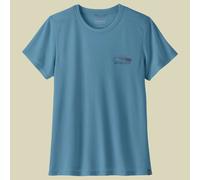 patagonia cap cool trail funktions t shirt fur damen blau L