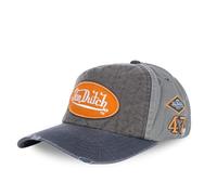 Cap Herren 100% Baumwolle, Tracker Kappe Herren, Natürlich, Anti-Reizung, Grau, Einheitsgröße