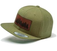 Cap Herren Flexfit Snapback : Woodland - Kappi für Naturliebhaber Damen Baseball Cap Kappe Mütze Outdoor Natur Wald Kletter Ausrüstung Wander Zubehör (Buck)