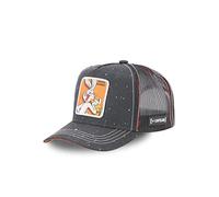 Cap Herren Looney Tunes, Tracker Kappe Herren, Bugs Bunny, Ultraweich, Schwarz, Einheitsgröße