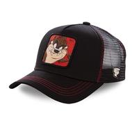 Cap Herren Looney Tunes, Tracker Kappe Herren, Taz, Anti-Reizung, Schwarz, Einheitsgröße