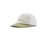 Cap mit Logo Patagonia Fitz Roy Icon Trad Cap (Text Logo: Birch White w/Gumtree Green) Unisex Taille unique