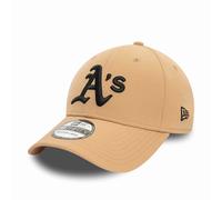 Herren-Kappe New Era 39THIRTY MLB STRETCH NYLON OAKLAND ATHLETICS beige 60565384 - S/M