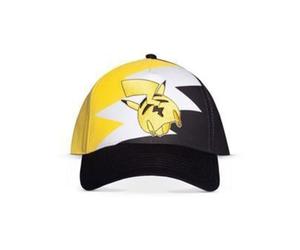 Cap Pokemon - Pikachu (Schwarz,Weiß,Gelb)