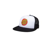 Cap SANTA CRUZ - Youth Classic Dot Cap White/Black (WHITE BLACK) Größe: OS