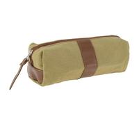 CAPASTEC Federmäppchen Oxford Patchwork Stil Federtasche Mit Großem Fassungsvermögen Ästhetische Stiftehalter Für Bürozubehör Braun 1 Stück