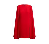 Cape-Cocktailkleid aus Georgette 36 Red