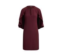 Cape-Cocktailkleid aus Georgette 44 Red
