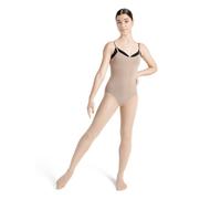 Capezio Damen Body Tight Enge Passform, Hautfarben, S-M