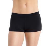 Capezio Damen Team Basic Boy Cut Low Rise Shorts, Schwarz, Klein