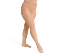 Capezio Damen Ultra Soft Transition Tight with Self-Knit Waistband Strumpfhose, Toasted Almond, S-M