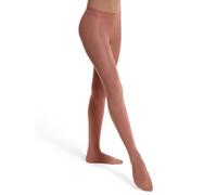 Capezio Damen Ultraweiche Übergangs-Tight mit Selbstgestricktem Bund Strumpfhose, 45 den, kastanienbraun, L-XL