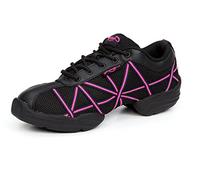 Capezio Damen Websneaker Sneaker, Schwarz (Hot Pink), 40 EU