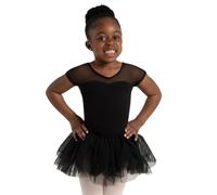 Capezio Keyhole Back Tutu Dress - Girls, Black, Small