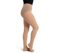 Capezio Ultra Soft™ Footed Tight with Self-Knit Waistband, Nude, XX-Large