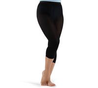 Capezio Women's Hold & Stretch Footless Tight, Schwarz, Medium