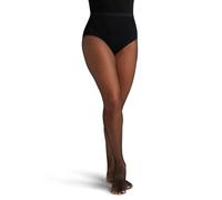 Capezio Women's Studio Basics Netzstrumpfhose, Nahtlos Eng, Schwarz, L-XL