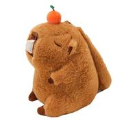 Capibara Rucksack - Kinderrucksack mit niedlichem Tier-Design, bequeme Tasche für und Mädchen | Lustige Schultasche für Capibara-Plüschtiere, entzückender Rucksack für die Schule