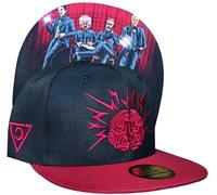 Capiche [99+ Designs] Schwarz Roter Snapback Hut, Masterminds, Mastermind, Rote Cap, Einstein, Edison, Tesla, Nobel, Kluge Erfinder, Geschenk für klugen Freund, Hoher IQ, Erfindungen