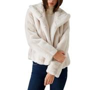 Guess Jacke aus Kunstfell Modell 'NEW SOPHY' in Offwhite, Größe S