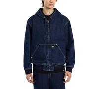 Dickies - Hilham denim Kapuzenjacke, Herren, Marine, Größe: S