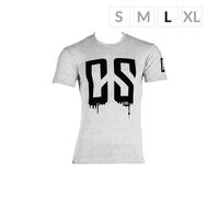Capital Sports Beforce Trainings-T-Shirt für Männer Size L grau meliert
