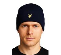 Lyle & Scott Beanie HE2313A Herren Wollmix Dunkelblau