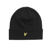 Lyle & Scott Beanie Wool Blend Schwarz - Schwarz
